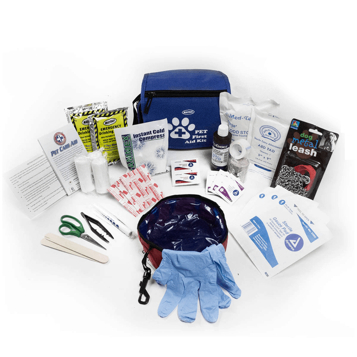 Pet First Aid Kit Deluxe (Veterinarian Approved)