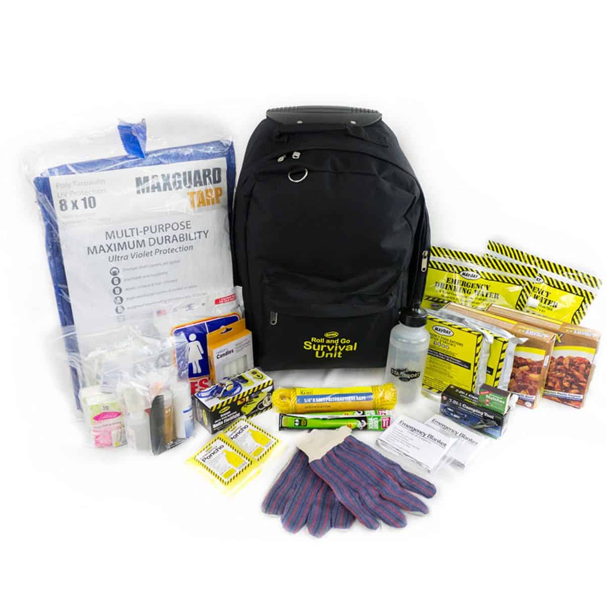 Roll And Go Survival Kit (2 Person Kit)
