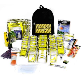 PREMIUM Emergency Backpack Kits – 4 Person Kit | American Family Safety