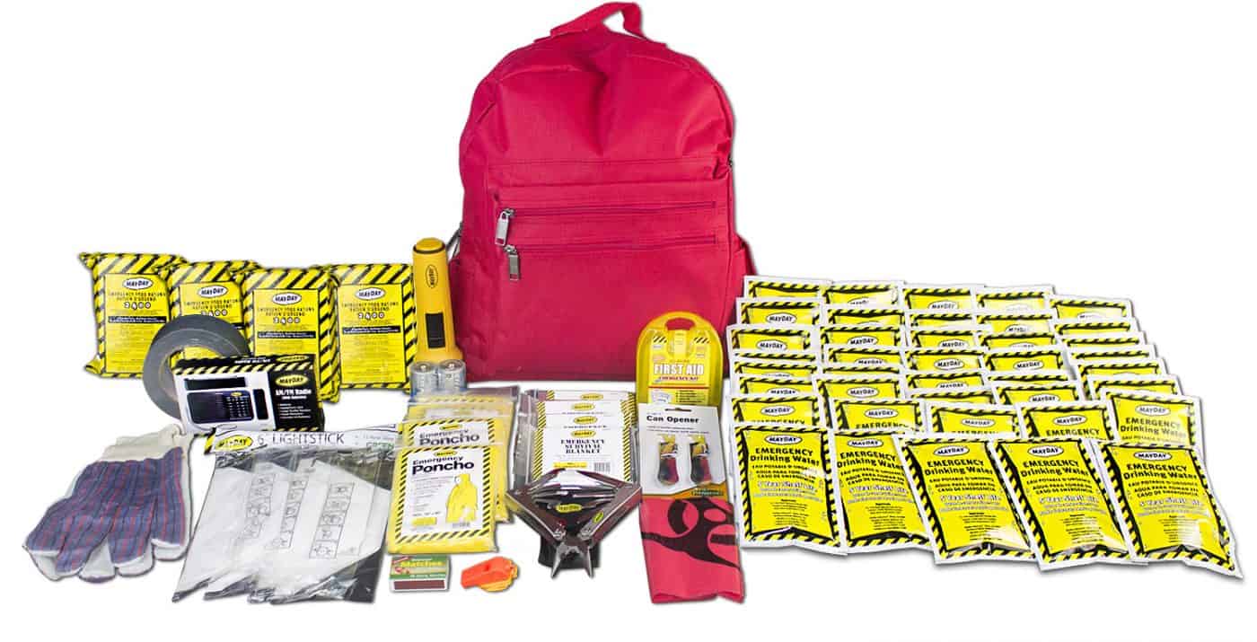 Deluxe 72 Hour Emergency Survival Kit – 4 Person | American Family Safety