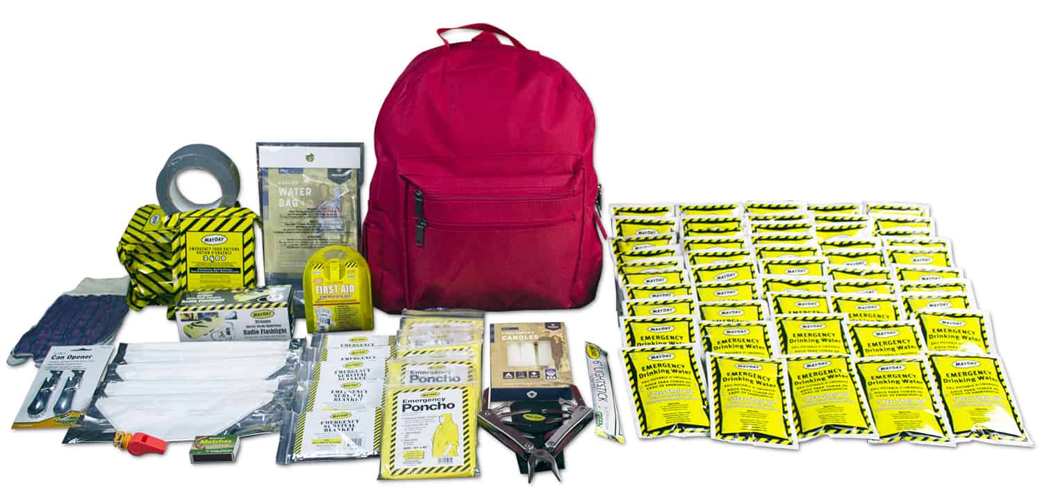 Deluxe 72 Hour Emergency Survival Kit - 5 Person