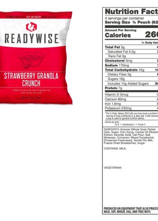 Strawberry Granola Crunch