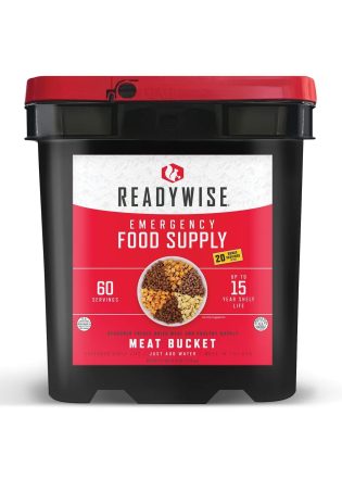60 serving freeze dried meat bucket ReadyWise