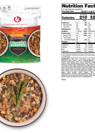 6CT Case Backcountry Wild Rice Risotto with Vegetables3