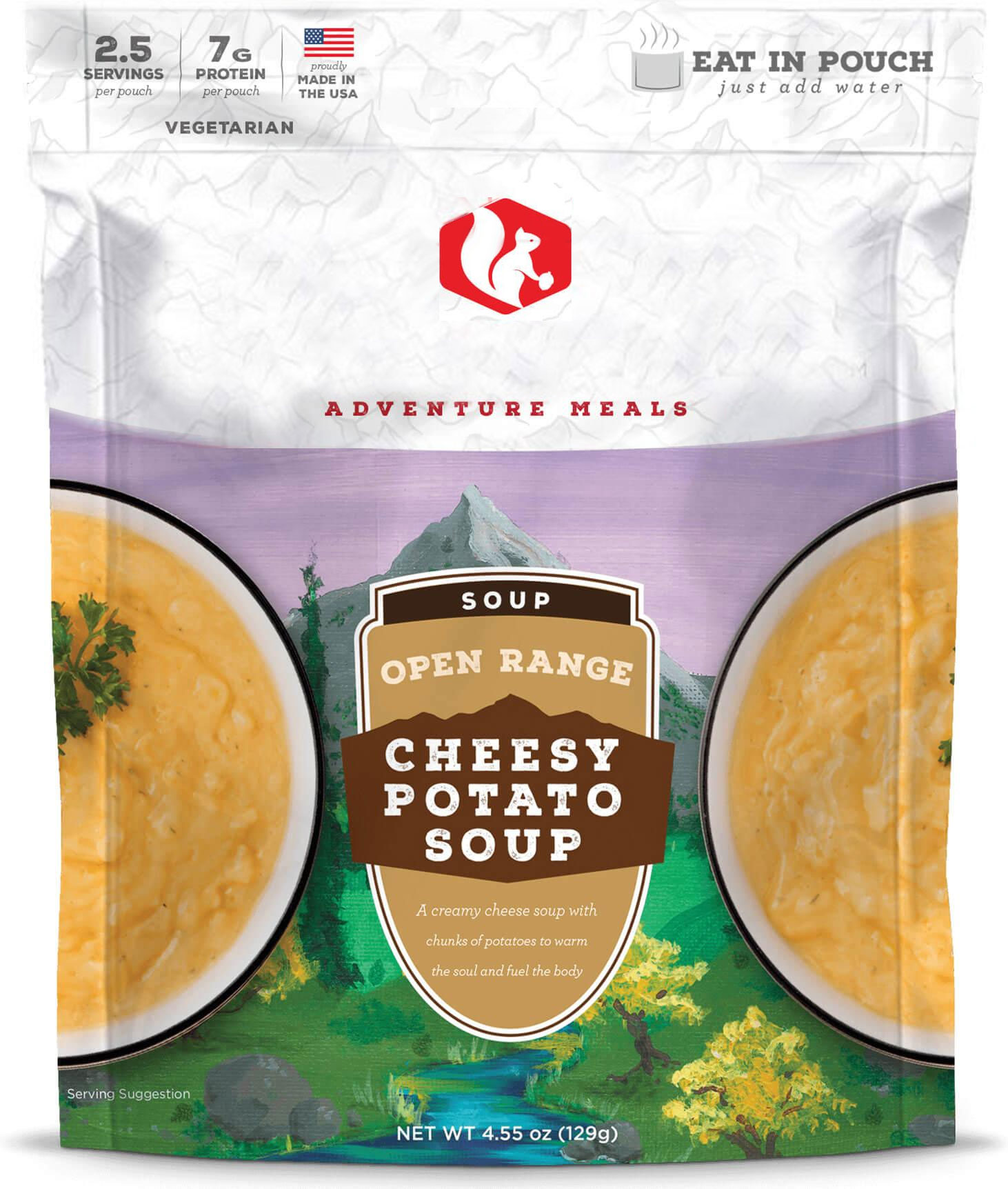 6CT Case Open Range Cheesy Potato Soup