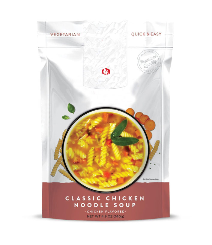 6CT Case Simple Kitchen Classic Chicken Noodle Soup