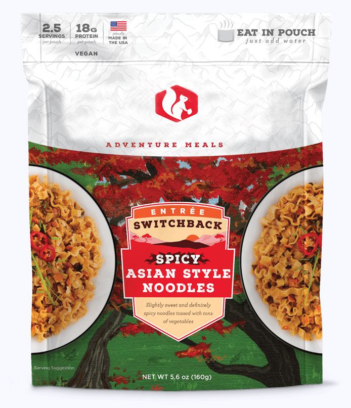 6CT Case Switchback Spicy Asian Style Noodles