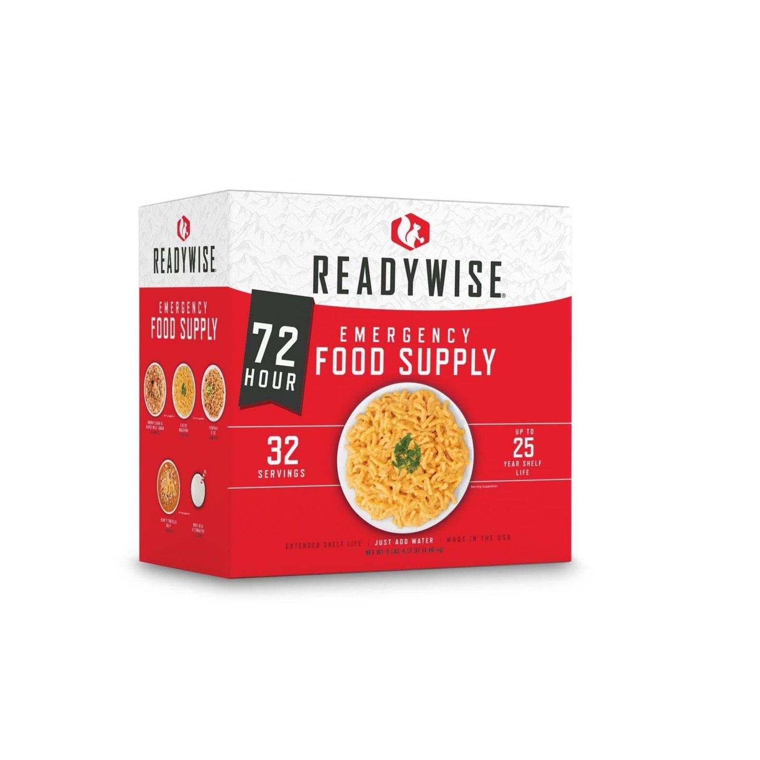 72 hour emergency food and drink supply 32 servings readywise 1 2000x