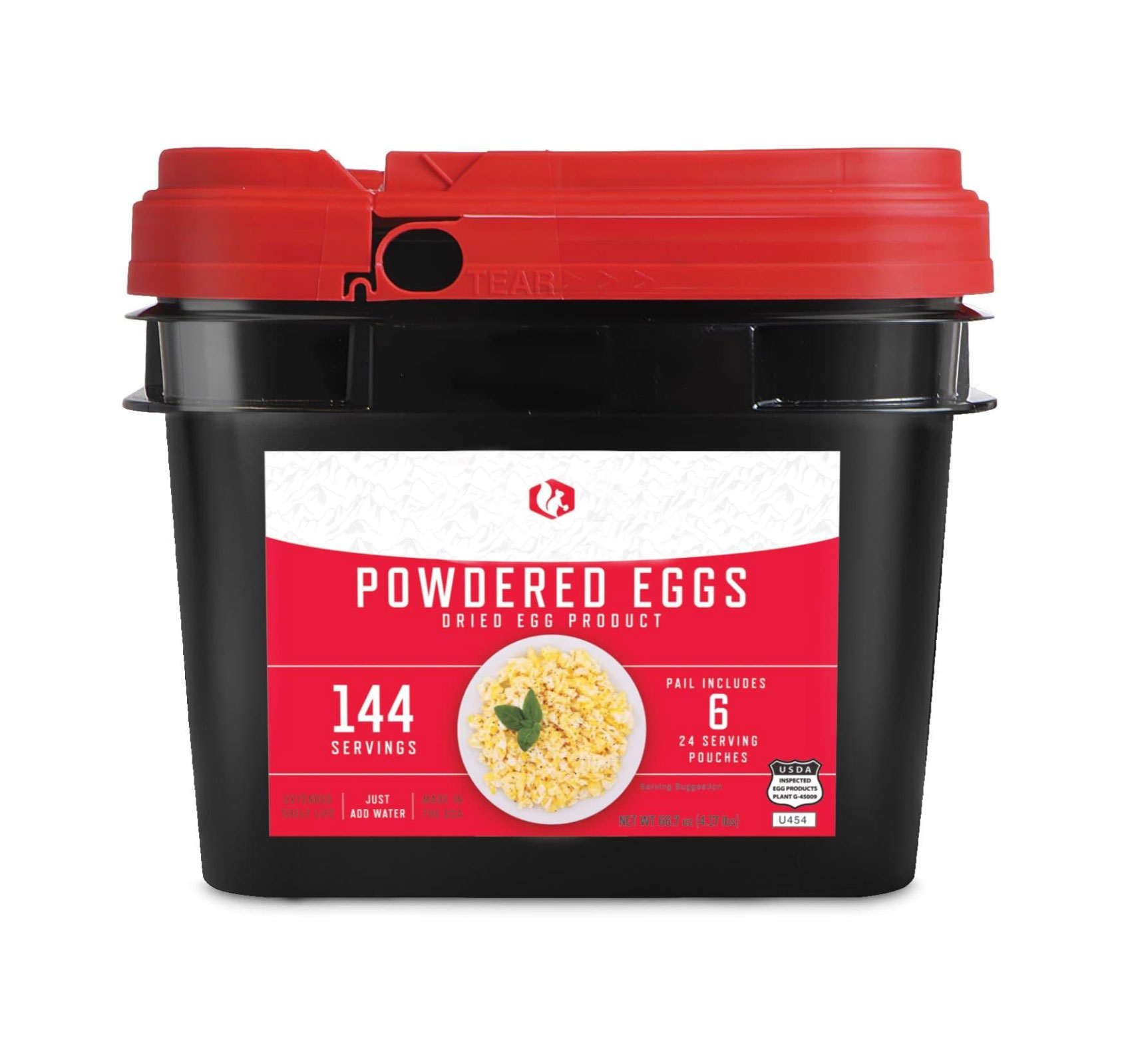 Powdered Eggs bucket