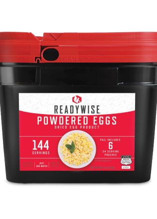 emergency freeze dried powdered eggs 144 servings readywise 1 2000x