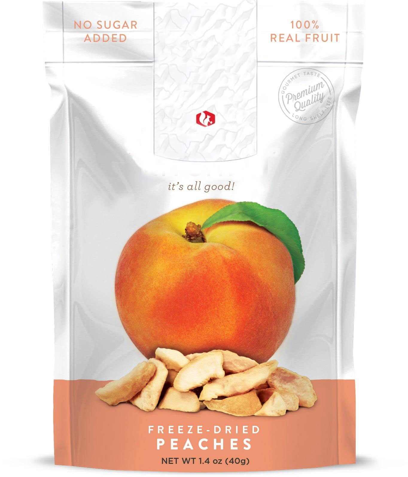 freeze dried peaches 6 pack