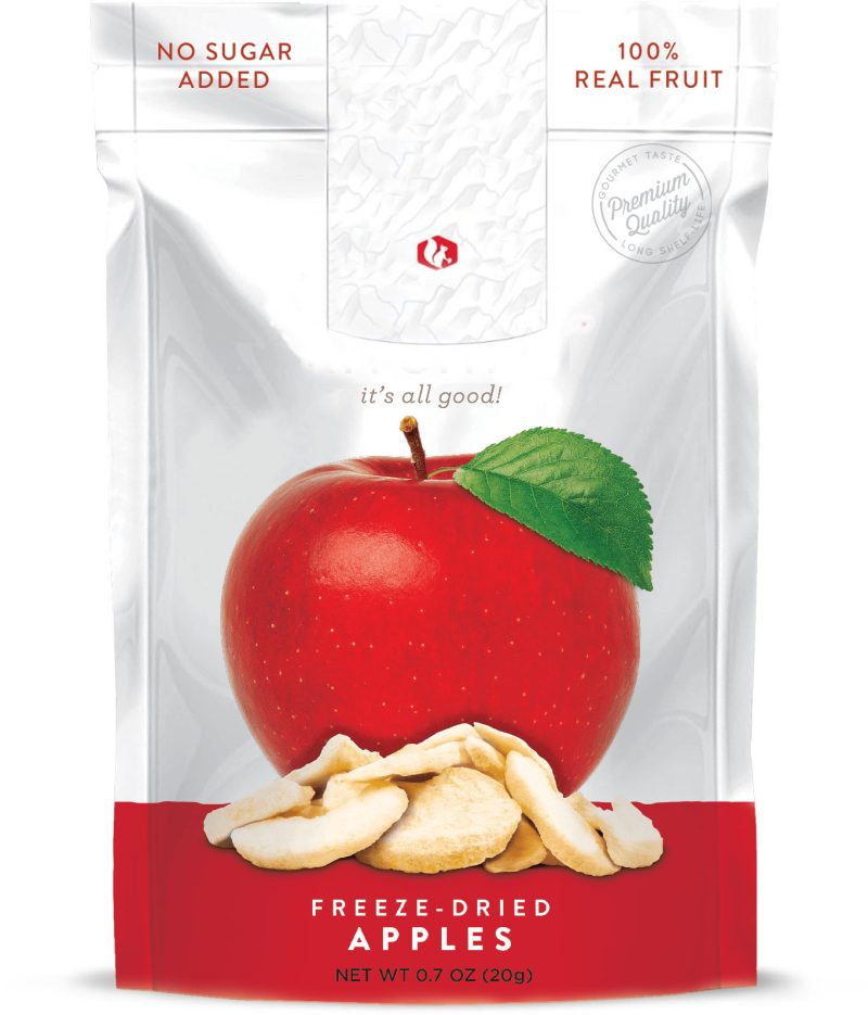 freeze dried sweet apples 6 pack