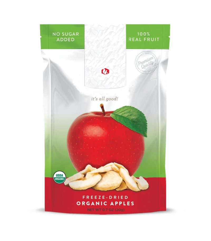 organic freeze dried apples 6 pack