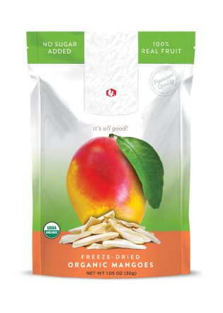 organic freeze dried mango 6 pack