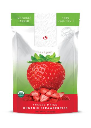 organic freeze dried strawberries 6 pack