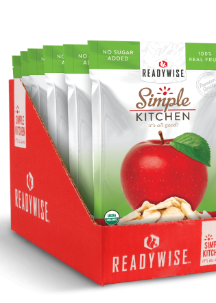 simple kitchen organic freeze dried apples 6 pack readywise 3 2000x