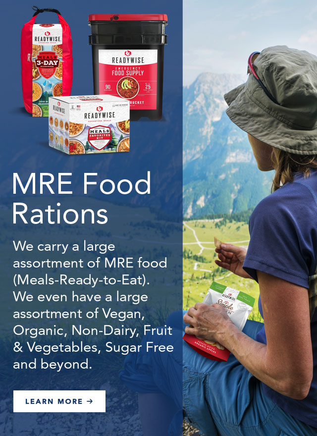 mobile rotating banner MRE foods